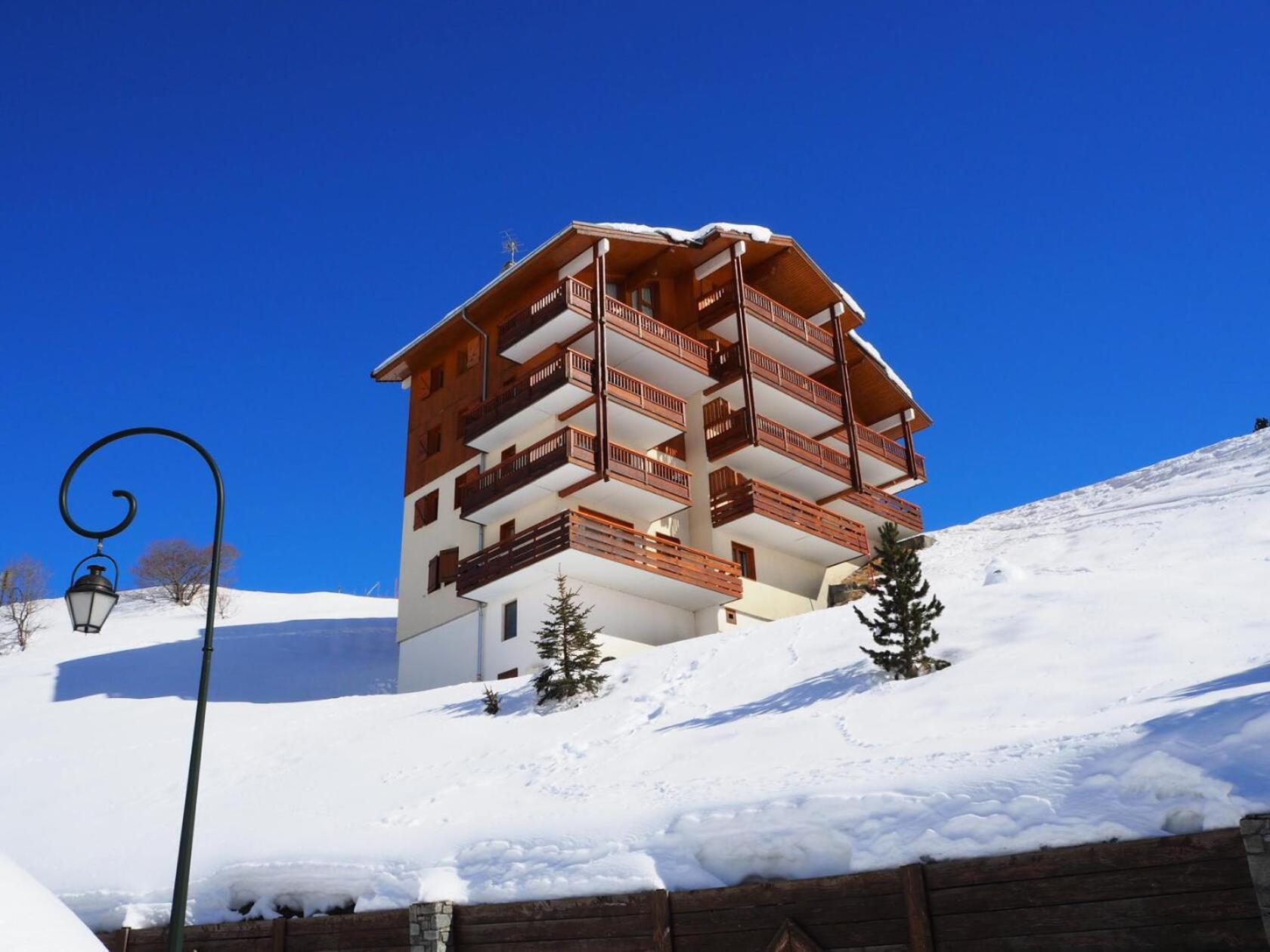 Residence Tetras Lyre - Appartement Duplex - Depart Et Retour Skis Aux Pieds - Balcon Mae-0204 Сен-Мартен-дьо-Белвил Екстериор снимка